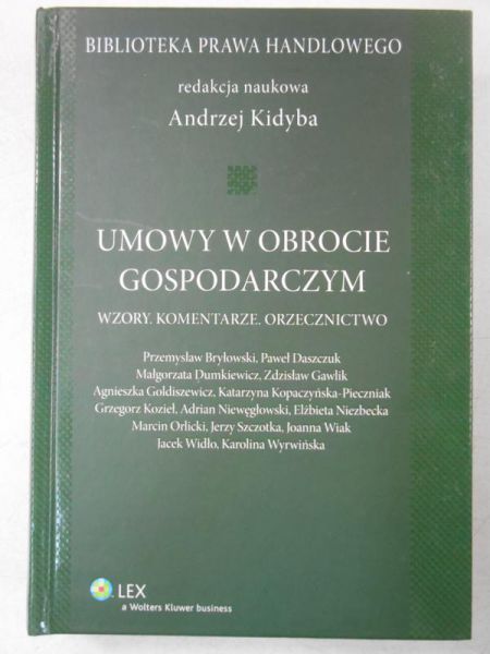 Umowy w obrocie gospodarczym