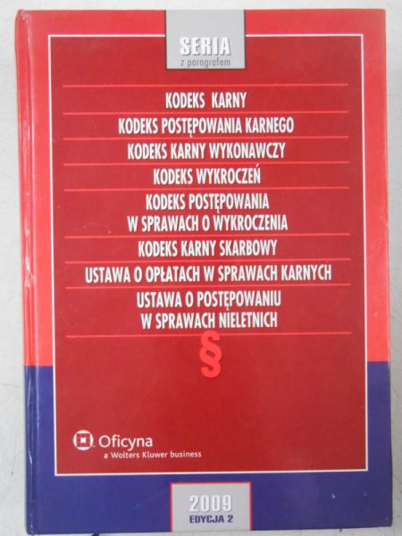 Prawo karne. Zbiór przepisów