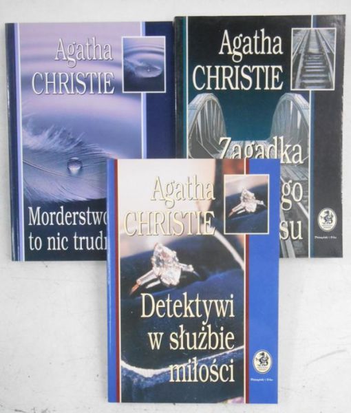 Christie Agatha - Detektywi w służbie miłości / Zagadka Błękitnego Expresu / Morderstwo to nic trudnego
