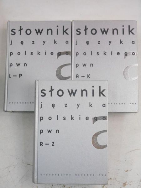 Słownik języka polskiego PWN, tom I-III