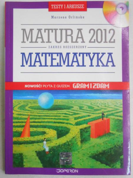 Matura 2012. Matematyka + płytka CD