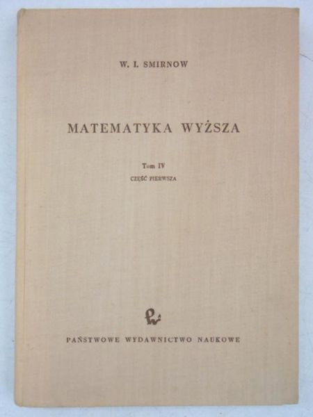 Matematyka wyższa, tom IV