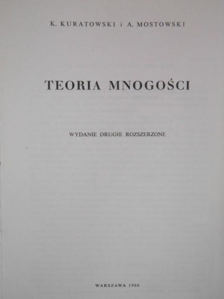 Teoria mnogości
