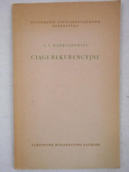 Ciągi rekurencyjne