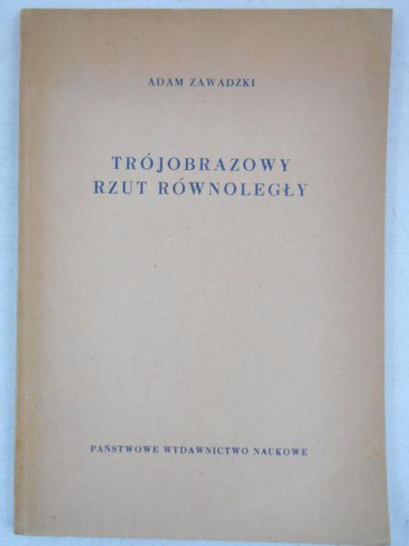Trójobrazowy rzut równoległy