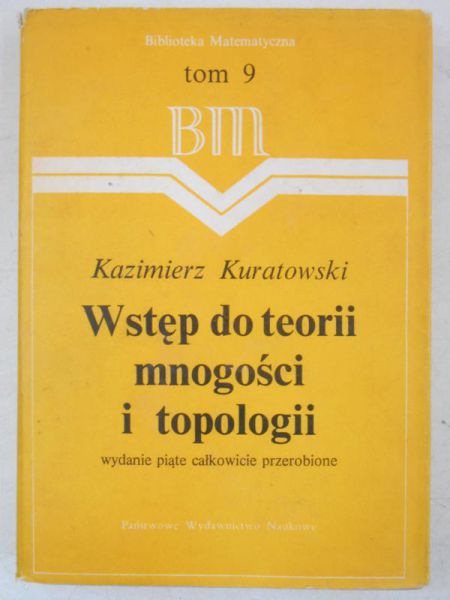 Wstęp do teorii mnogości i topologii, tom 9