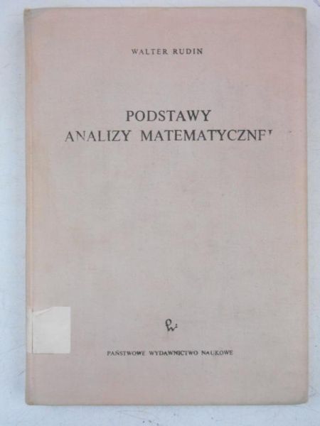 Podstawy analizy matematycznej