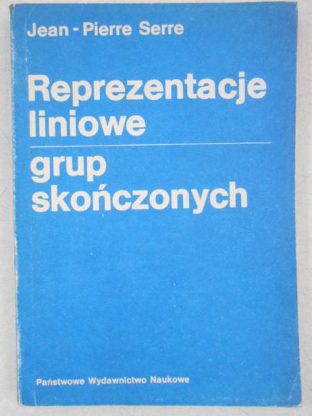 Reprezentacje liniowe grup skończonych