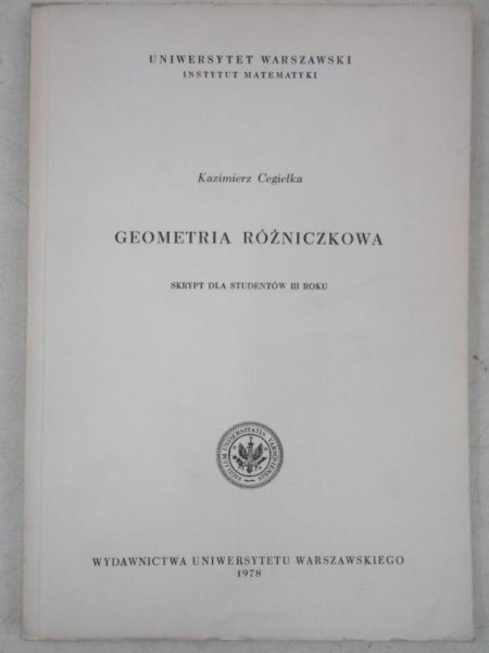 Geometria różniczkowa