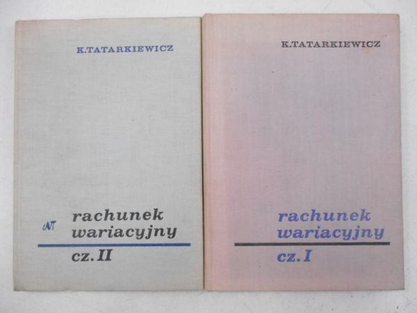 Rachunek wariacyjny, tom I-II