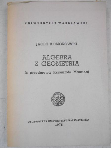 Algebra z geometrią