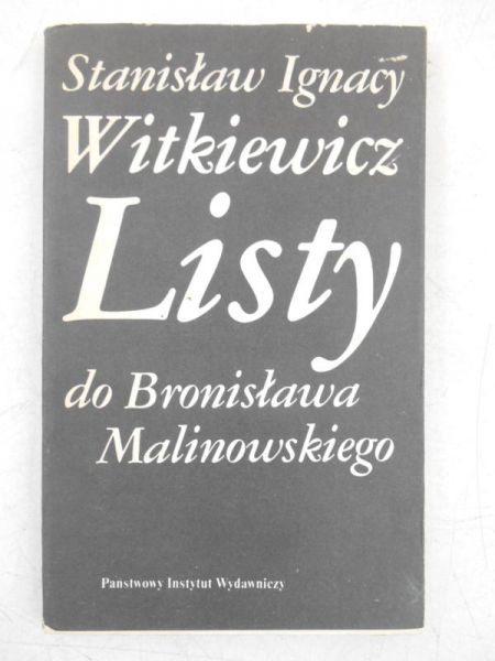 Listy do Bronisława Malinowskiego