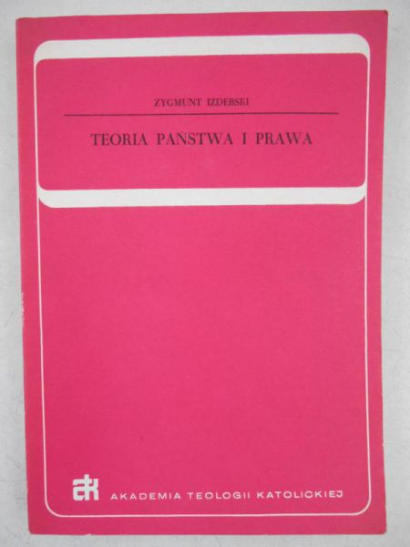 Teoria państwa i prawa