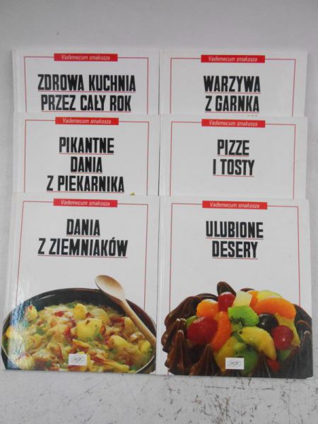 Vademecum smakosza, 6 książek