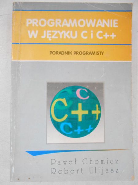 Chomicz Paweł - Programowanie w języku C i C++