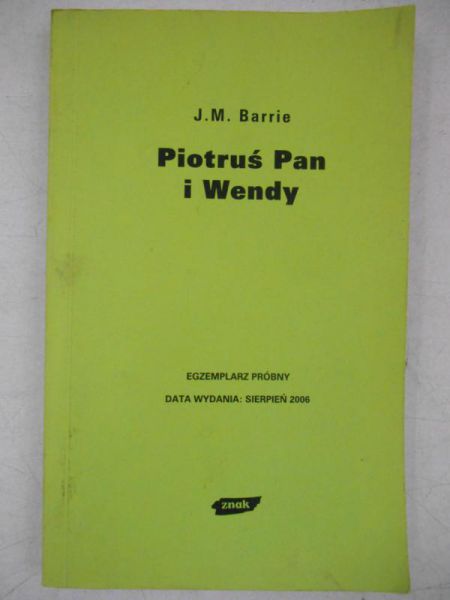 Barrie J.M. - Piotruś Pan i Wendy