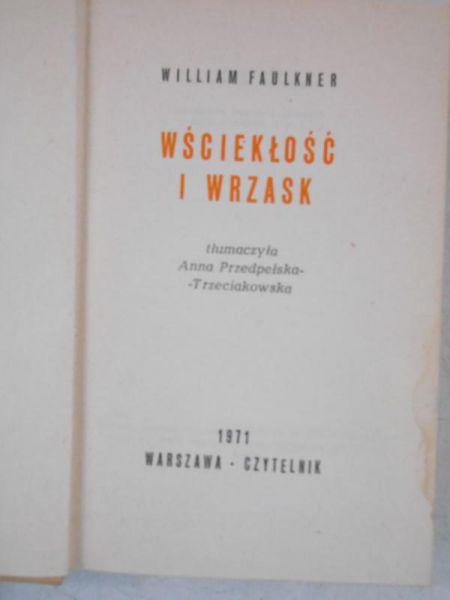 Wściekłość i wrzask