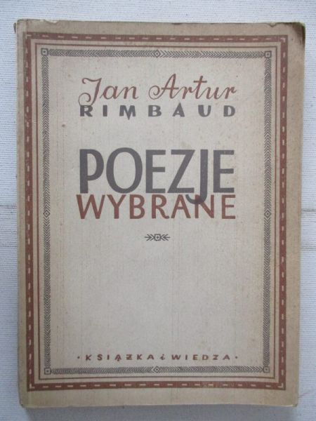 Poezje wybrane, 1949 r.