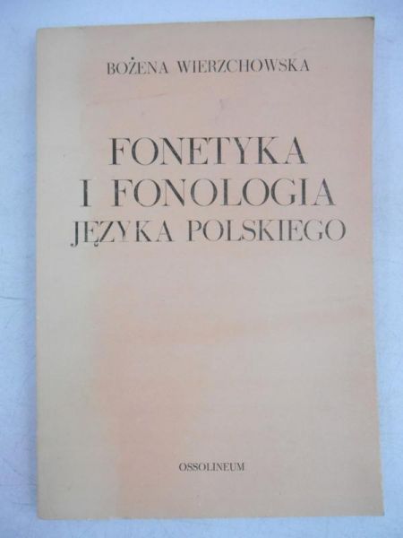 Fonetyka i fonologia języka polskiego
