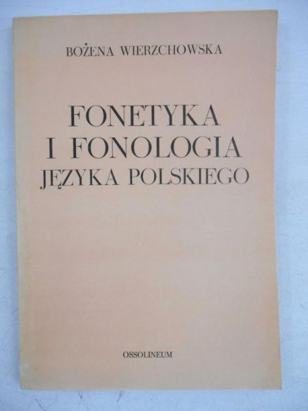 Fonetyka i fonologia języka polskiego