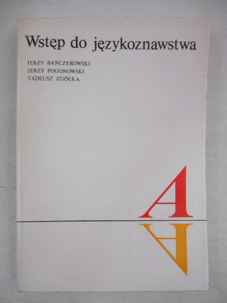 Wstęp do językoznawstwa