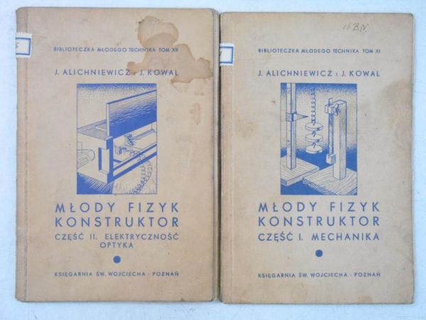 Młody fizyk-konstruktor, Tom I-II, 1937 r.