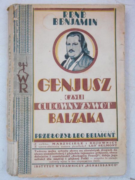 Genjusz czyli cudowny żywot Balzaka, 1929r.