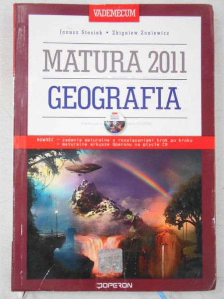 Stasiak Janusz  - Geografia. Matura 2011 Vademecum + płyta CD