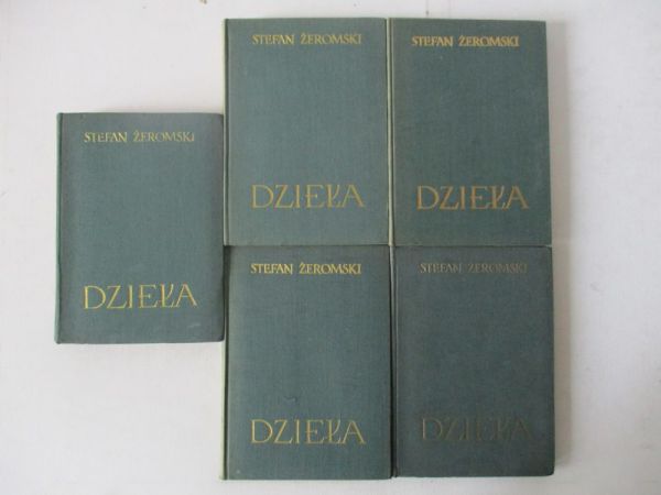 Żeromski - Dzieła wybrane, 5 tomów