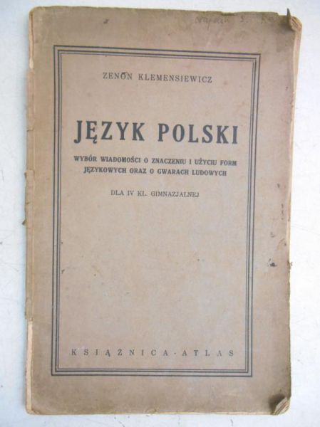 Język polski, 1936 r.