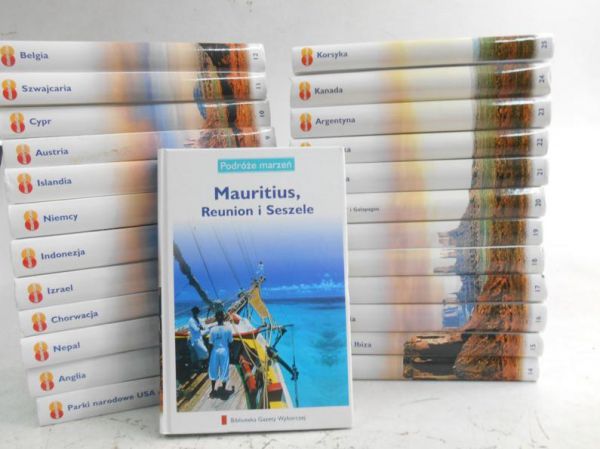 Podróże marzeń, 25 tomów, komplet