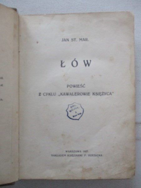 Łów, 1927 r.