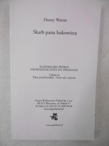 Skarb pana Isakowitza
