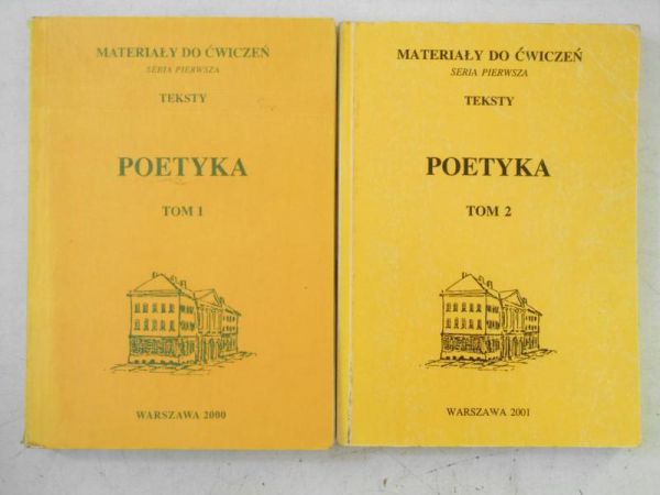 Poetyka, tom I-II
