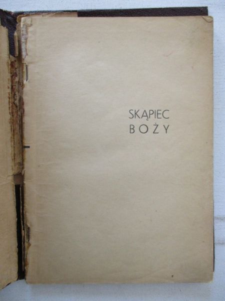 Dobraczyński Jan - Skąpiec Boży, 1946 r.