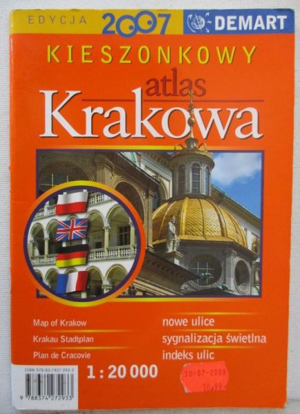 Biernat Małgorzata (opr.) - Kieszonkowy atlas Krakowa