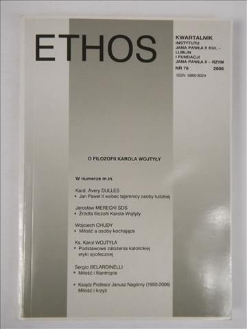Styczeń Tadeusz (red.) - Ethos, nr 4 1988