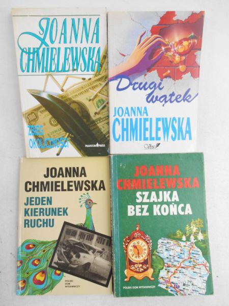 Kryminały, zestaw 4 książek