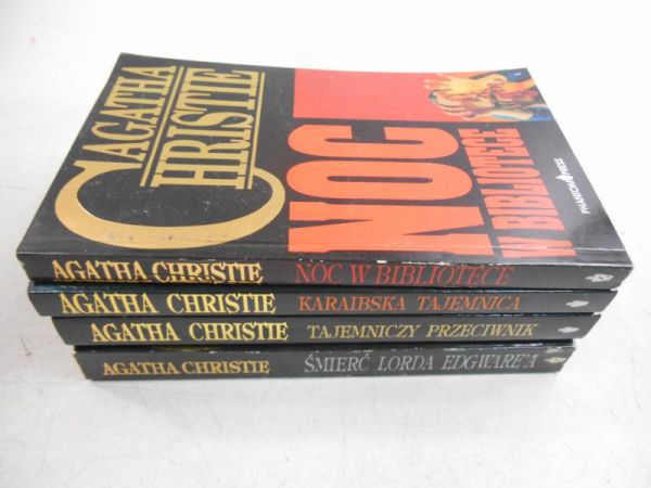 Christie Agatha - Kryminały, zestaw 4 książek