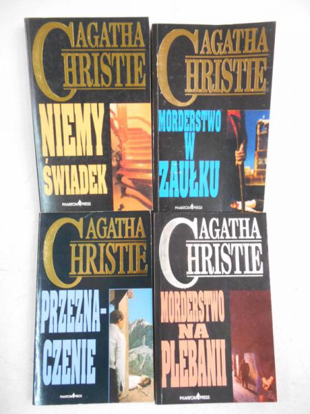 Christie Agatha - Kryminały, IV książki