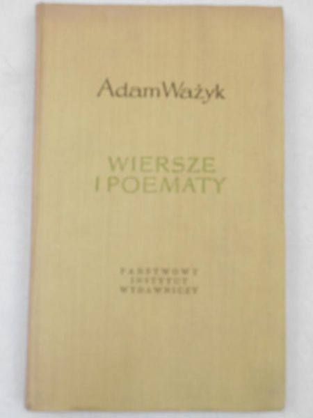 Wiersze i poematy