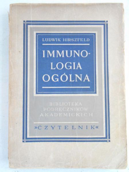Hirszfeld Ludwik - Immunologia ogólna, 1949 r.