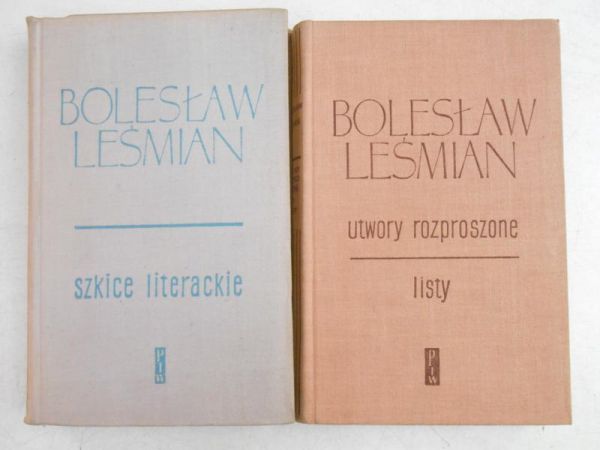 Utwory rozproszone. Listy / Szkice literackie