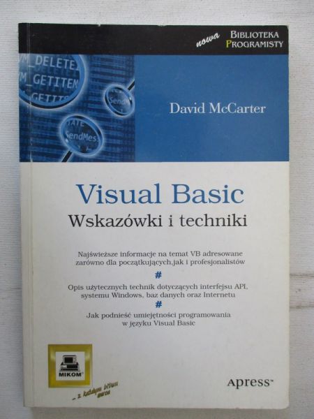 McCartner David - Visual Basic: wskazówki i techniki