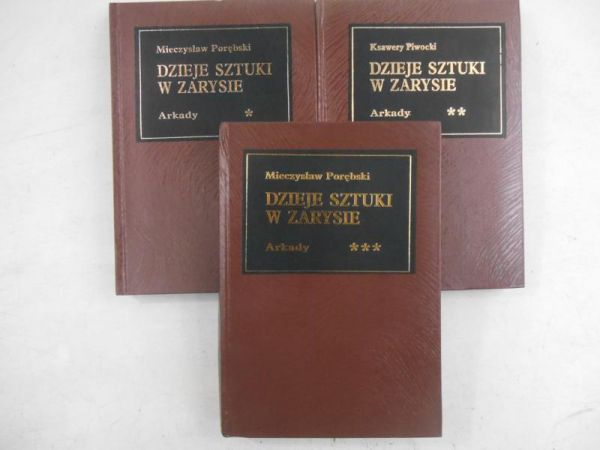 Dzieje sztuki w zarysie, tom I-III
