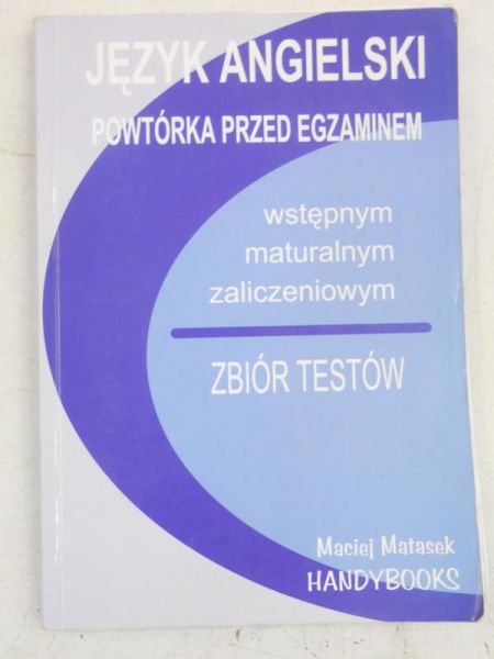 Język angielski. Powtórka przed egzaminem