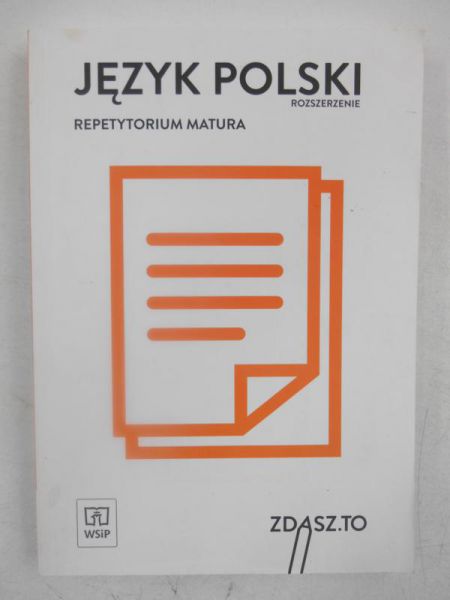 Język polski. Rozszerzenie. Repetytorium. Matura