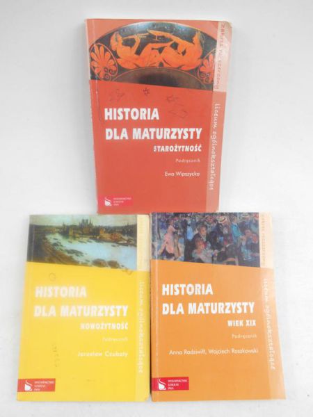 Historia dla maturzysty, 3 książki