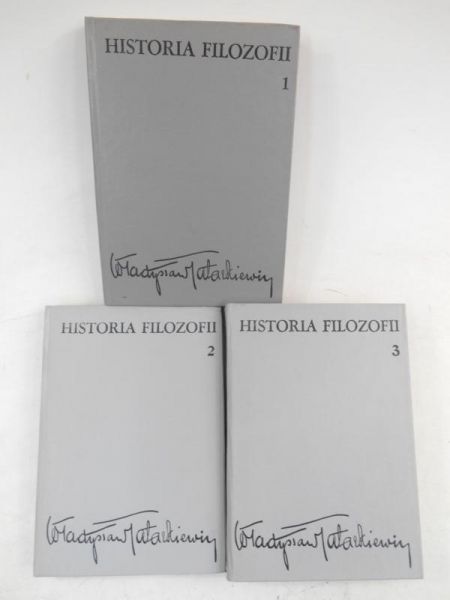 Historia Filozofii, Tom I-III