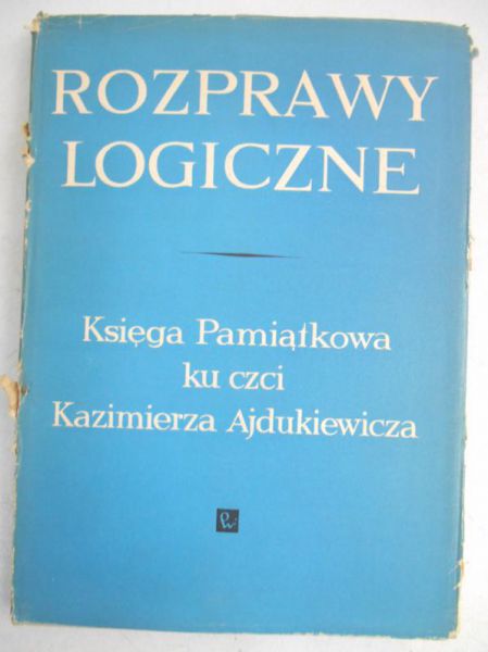 Rozprawy logiczne